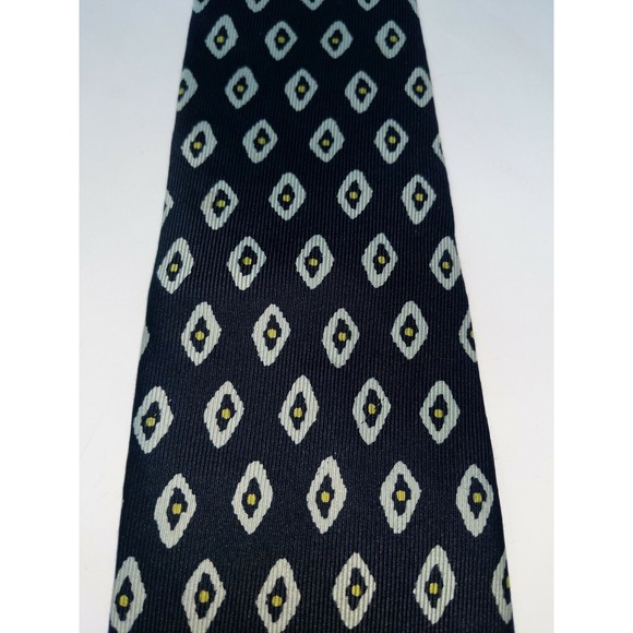 Abercrombie & Fitch Mens 100% Silk Neck Tie Abstract Mid Century Modern VTG 60s - Picture 4 of 6